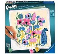 Ravensburger - CreArt 20x20 cm - Adulte - Peinture par numéros - Poppy - Artiste Jolane - Loisir créatif - 23667