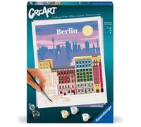 CreArt 24x30 cm Berlin, Adulte, Peinture par numéros, 25521, Ravensburger