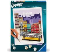 CreArt 24x30 cm Lisbon, Activité détente et créative, 25522, Ravensburger