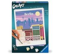 CreArt - 24x30 cm Peinture par numeros Berlin Bleu G