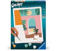 CreArt 24x30 cm Vacation Mode, Adulte, Peinture par numéros, 25524, Ravensburger