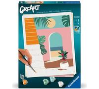 CreArt 24x30 cm Vacation Mode, Adulte, Peinture par numéros, 25524, Ravensburger