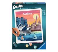 Ravensburger – Kit peinture par numéros CreArt Sydney 24x30 cm – Dès 12 ans – Version française