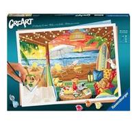 CreArt 30x40 cm - Cozy Cabana - Série B Numéro d'art - 00020276 - Dès 12 ans G