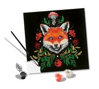 Ravensburger - CreArt carré 20x20cm - Renard - Pixie Cold - Loisir créatif - Peinture par numéros Adulte - Activité détente et créative - Dès 12 Ans - 23511 - Version française