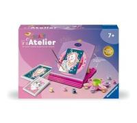 CreArt Atelier, Numéro d'Art, Loisir créatif, Coffret peinture par numéros, Des 7 ans, 25574, Ravensburger Multicolore G