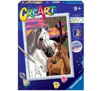 Creart Chevaux Au Coucher Du Soleil Ravensburger