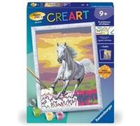 Ravensburger Kit de peinture par numéros CreArt Kids Cheval dans le pré 18 x 24 cm Dès 7 ans 25845