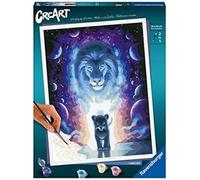 Ravensburger - CreArt 30x40 cm - Adulte - Peinture par numéros - Lion (Jojoesart Edition) - Activité détente et créative - 23516