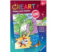 CreArt Malen nach Zahlen ab 5 - Zauberpapier: Abenteuer