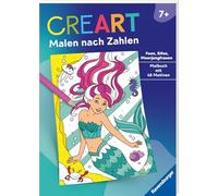 Sara Otterstätt – CreArt Peinture par numéros dès 7 ans : fées, elfes, sirènes – Poche