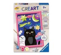 Creart peinture au numero chat noir