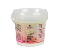 CREARTEC Savon d'arrosage, blanc, pour la fabrication de savons individuels, fabrication de savon, 600 g, fabriqué en Allemagne