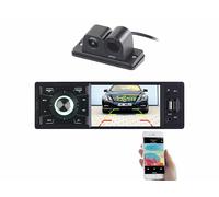 CreaSono Autoradio 1-DIN à écran couleur CAS-3445.bt avec caméra de recul