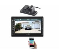 CreaSono Autoradio 2 DIN tactile CAS-4445.bt avec caméra de recul compatible