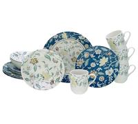 CreaTable, 16267, Série Odessa, Set de vaisselle 16 pièces, service combiné en faïence