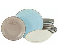 CreaTable, 20965, Série NATURE COLLECTION SKANDINAVIEN, ensemble de vaisselle, service de 12 pièces.