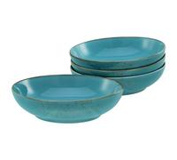 CreaTable, 21683, Série Nature Collection Water, service de vaisselle 4 pièces, Poke Bowl en grès, compatible avec le lave-vaisselle et le micro-ondes, production de qualité.