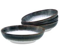 Creatable, 21690, série Cascade Bowls en grès, service de vaisselle 4 pièces, ensemble de Poke Bowls en céramique.