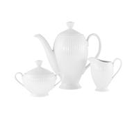 CreaTable 21881 Service de table en porcelaine, blanc