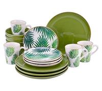 CreaTable, 22890, série IBIZA, set de vaisselle, service combiné 16 pièces