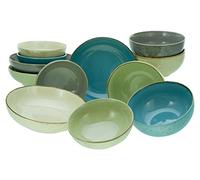 Creatable, 23412 Collection Nature Collection BUNT Set de vaisselle 12 pièces