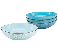 CreaTable, 23432, Série Nature Collection Aqua - Poke Bowl, ensemble de vaisselle, ensemble de bols 4 pièces.