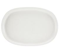 Creatable, 30004 Série Uno Offwhite Plat de service ovale 1 pièce