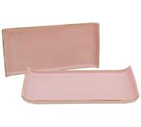 Creatable, 33021, Série NATURE COLLECTION, Rosé, Service de vaisselle, Plat BBQ 2 pièces.