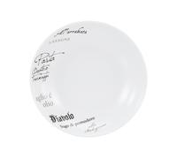 CreaTable Assiette à pâtes « Gustoso » blanche