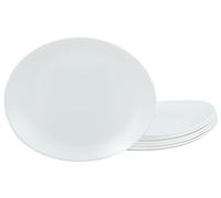 CreaTable Luminarc, 15867, Série Italian Party, Assiette à Steak Ovale 30cm 6 pièces