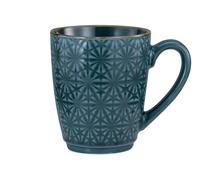 CreaTable Retro Tasse à café, grès, 300 ml, pétrole