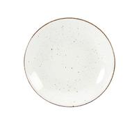 CreaTable Suppenteller 23cm Vintage Nature weiß