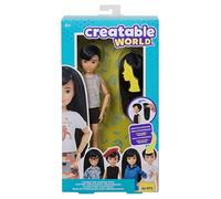 Creatable World Coffret Découverte Personnages, poupée personnalisable aux cheveux bruns lisses, jouet pour enfant à partir de 6 ans, GKV41