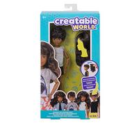 Creatable World Coffret Découverte Personnages, poupée personnalisable aux cheveux bruns ondulés, jouet pour enfant à partir de 6 ans, GKV45