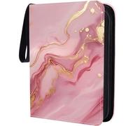 CREATCABIN 400 Pochette Porte Cartes Photo Kpop A5 Album Photo Blinder PU Photo Sport Cartes à Collectionner Organisateur Instantanés Collectionner Livre Individuel avec Poignée Cadeau pour Kpop Amis