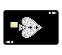 CREATCABIN Autocollants pour Cartes de Crédit et de Débit Protection Imperméable pour Cartes de Crédit Autocollants pour Cartes Bancaires Protection Noire pour Cartes Transport Décoration 186x137mm