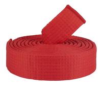 CREATCABIN Ceinture Rouge Jiu Jitsu Ceinture d'arts Martiaux Polyester Judo Karaté TKD Aïkido Ceinture Classement Uniforme Longue et Douce Ceintures Universelles pour Équipement D'Entraînement 280cm