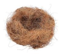 CREATCABIN Fibre Coco 50g pour Nid D'Oiseau Substrat Litière Oiseaux Vrac Réchauffement Naturels pour Nid D'Oiseau Canari Pinson Perruche Colibri Matériau Nidification Soie pour Cages Jardins Troncs