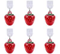 CREATCABIN Lot de 6 breloques pour liseuse Kindle, prise anti-poussière de type C, compatible avec port de charge de type C, lecteurs amateurs de livres, accessoires pour liseuse électronique