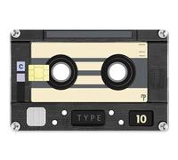 CREATCABIN Ruban Adhésif pour Carte de Crédit,Cassette pour Carte de Débit,Autocollant de Protection pour Carte Bancaire,Étanche,Amovible,sans Bulle,Fin pour Carte de Transport,Noir,186x137mm