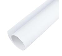 CREATCABIN Toile Fond PVC Blanc Mat et Lisse pour Photographie Toile Fond Table Panneau D'Affichage sans Couture Étanche pour Aliments Bijoux Cosmétiques Petits Accessoires Studio Photo Vidéo 90x40cm
