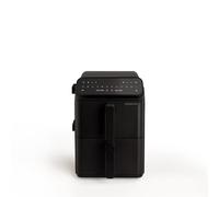 CREATE/AIR FRYER DUAL STACK/Friteuse à air 11,2 L à double étage avec contrôle indépendant noir/Capacité 9-10 portions, 10 programmes, dual cook, panneau tactile, 2600-3000W