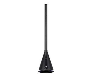 CREATE / AIR TOWER/Ventilateur de tour noir/Sans pales, 9 vitesses, oscillation à 90°, programmable, minuterie, télécommande, faible consommation, léger, design tendance, 26W