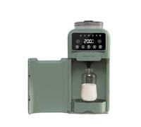 CREATE/BABY THERA MATIC/Préparateur de biberons automatique avec doseur de formule vert sauge/Température et dosage réglables, différentes hauteurs de biberons, autonettoyage, 1350W