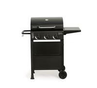 CREATE Barbecue à gaz BBQ GAS BURNER 9kW 3 brûleurs table rabattable 0 G
