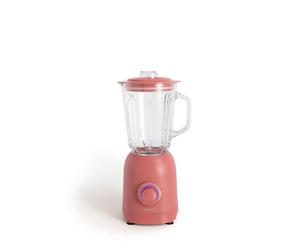 CREATE/BLENDER PULSE 800 / Blender à jarre de style américain terracotta / 2 vitesses, capacité 1,5 L, système de sécurité, câble de 1 m, 4 lames en acier inoxydable, 800 W