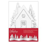Create Christmas Carte et enveloppe, blanc