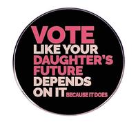 Create Consent Culture Broche - Badge rond rose avec texte d'autonomisation en gras, épingles à chemisier en alliage, broches inspirantes, épinglette féministe pour vestes, chemises, sacs à dos et