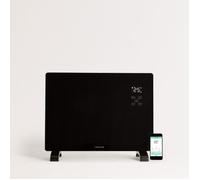 WARM CRYSTAL 1500W - Convecteur Électrique En Verre Wifi Noir. Basse Consommation
